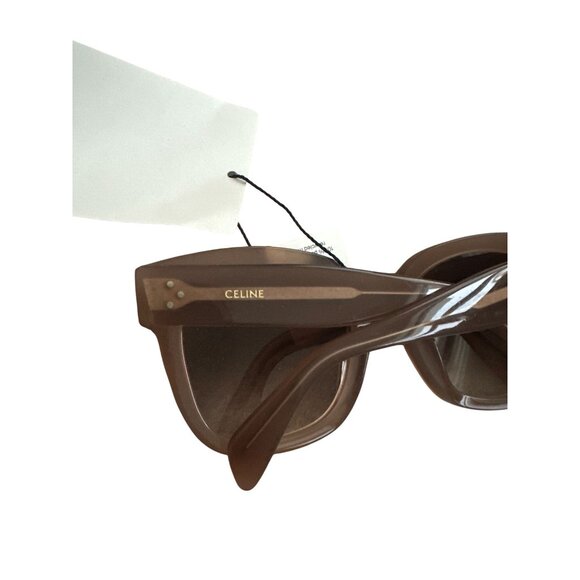 CELINE Women' Light Taupe Oversized Sunnies Sunglasses - Picture 5 of 6